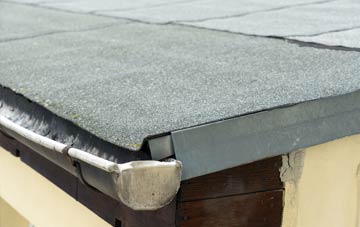 repair or replace Dudwells flat roofing?